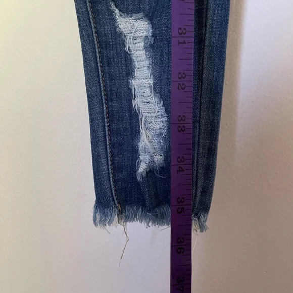 Kancan women’s distressed skinny jeans - Picture 6 of 7